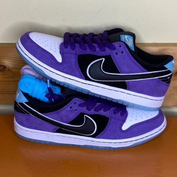 NIKE SB HAYLEY WILSON DUNK LOW (HJ0513-500) COURT PURPLE main image 14
